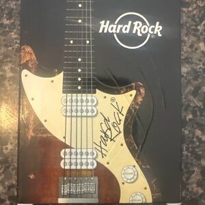 Brand New Hard Rock Cafe Playing Cards Deck • Guitar Design • Sealed